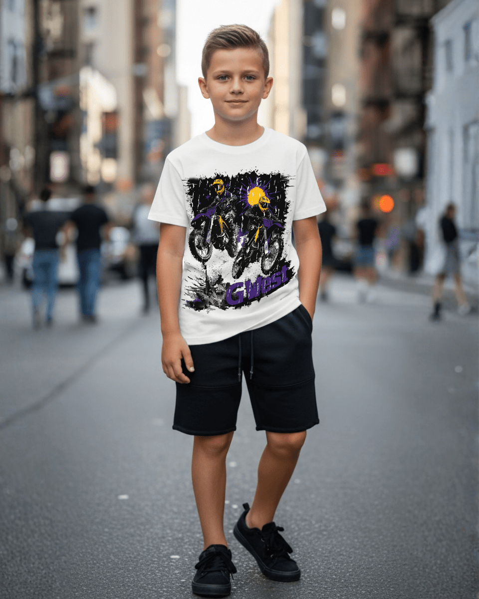 G West Bike Blast Kids T-Shirt - G West