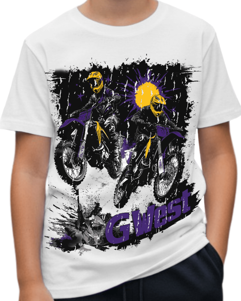 G West Bike Blast Kids T-Shirt - G West