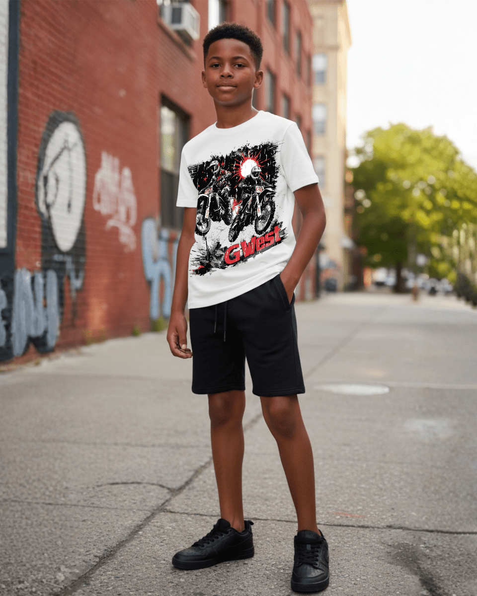 G West Bike Blast Kids T-Shirt - G West