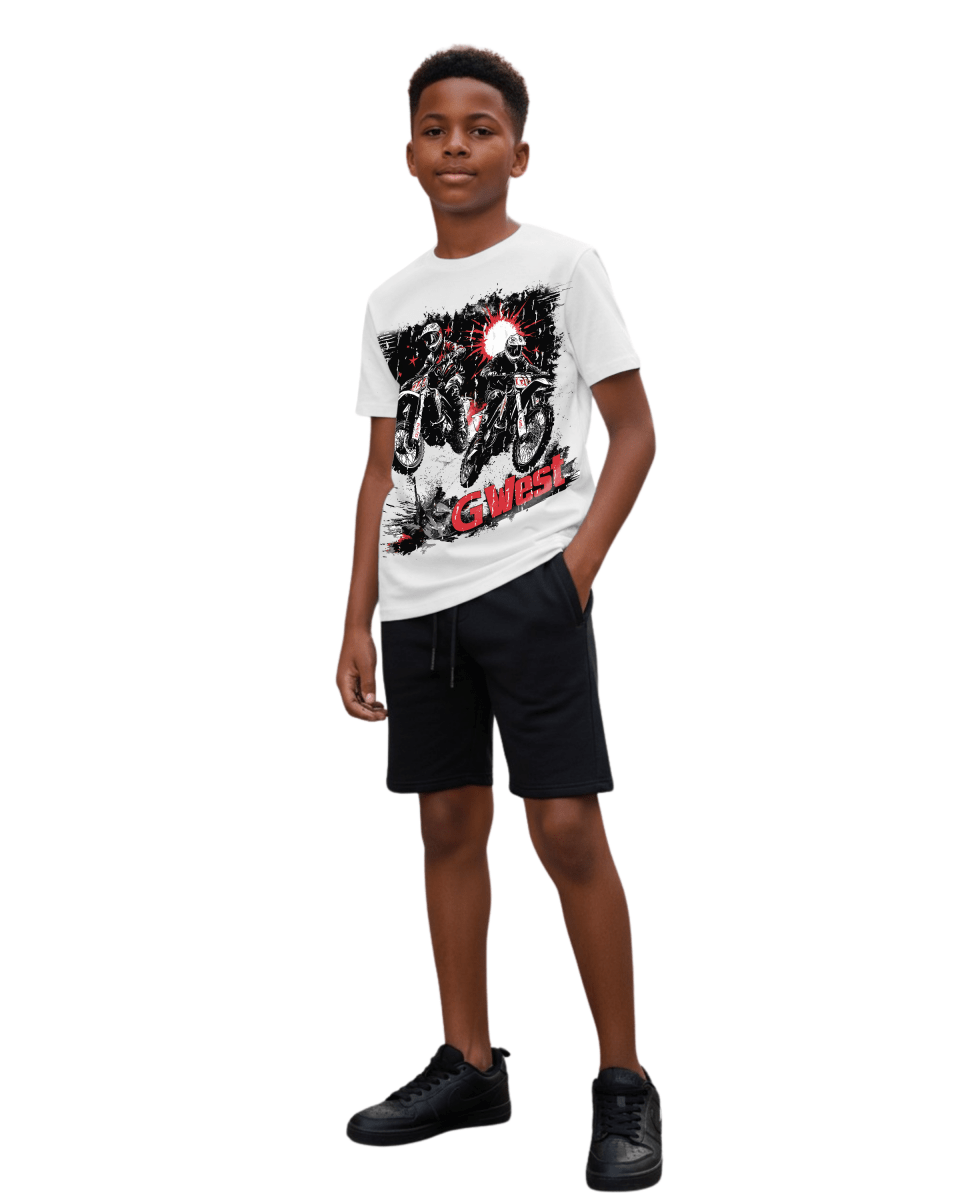G West Bike Blast Kids T-Shirt - G West