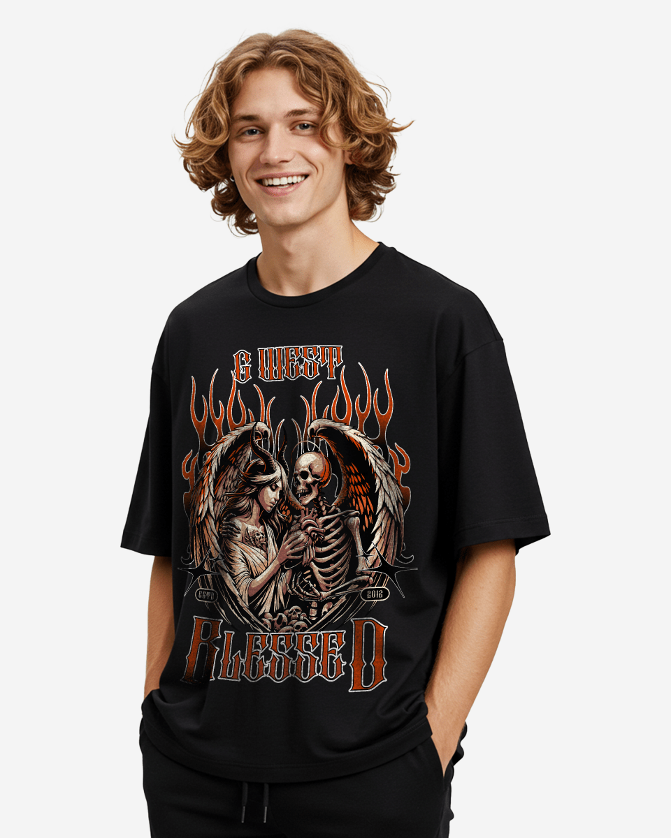 G West Blessed Oversized Tee - G West