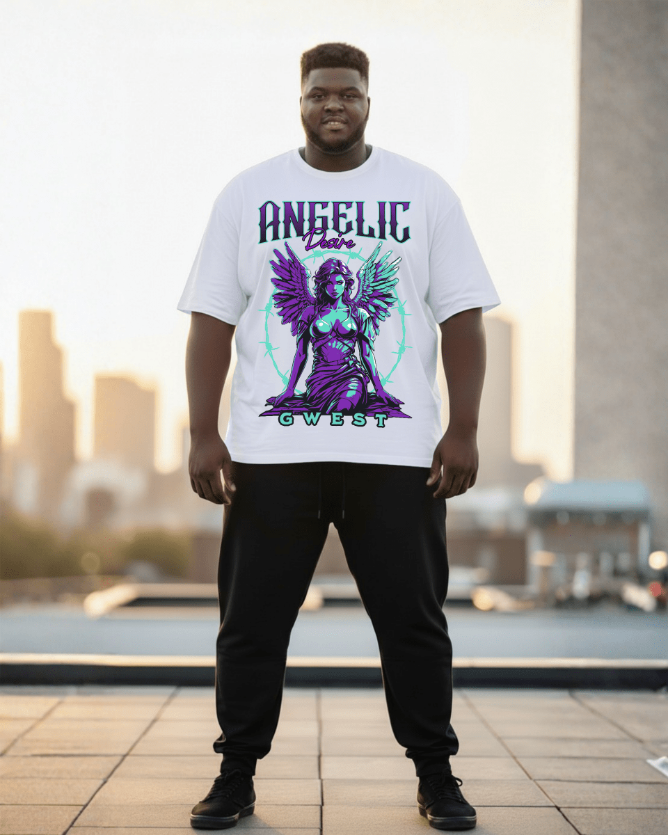 G West Blessing 2.0 Big and Tall Oversized T-Shirt - G West