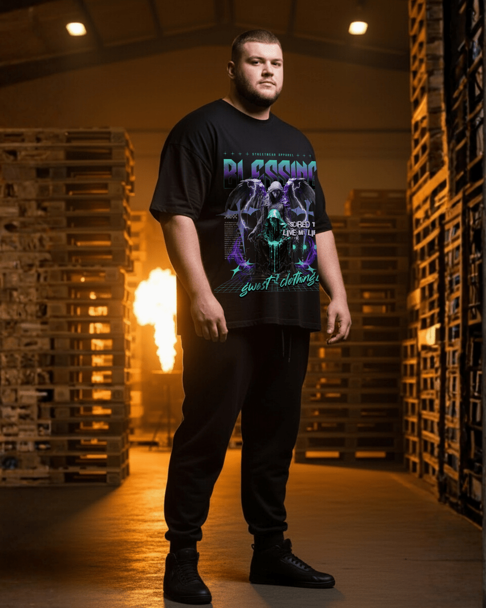 G West Blessing Men's Big And Tall T-Shirt - G West