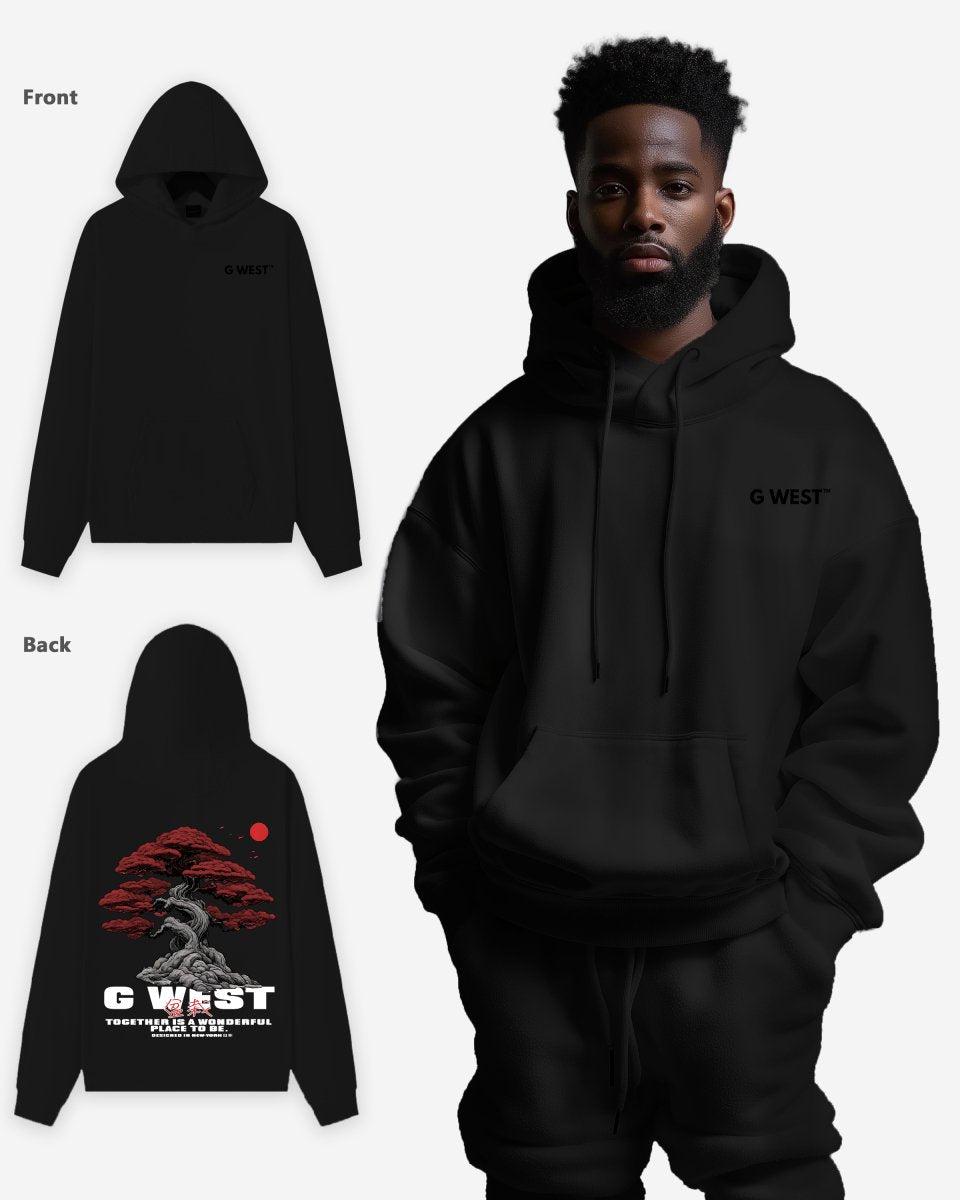 G West Bonsai Tree Oversize Hoodie - G West