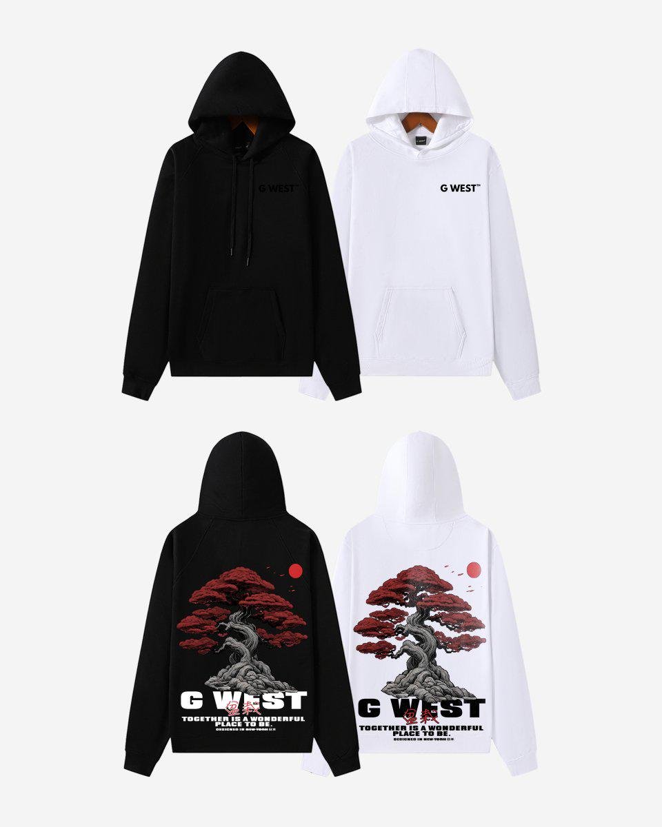 G West Bonsai Tree Oversize Hoodie - G West