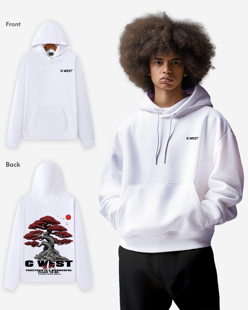 G West Bonsai Tree Oversize Hoodie - G West