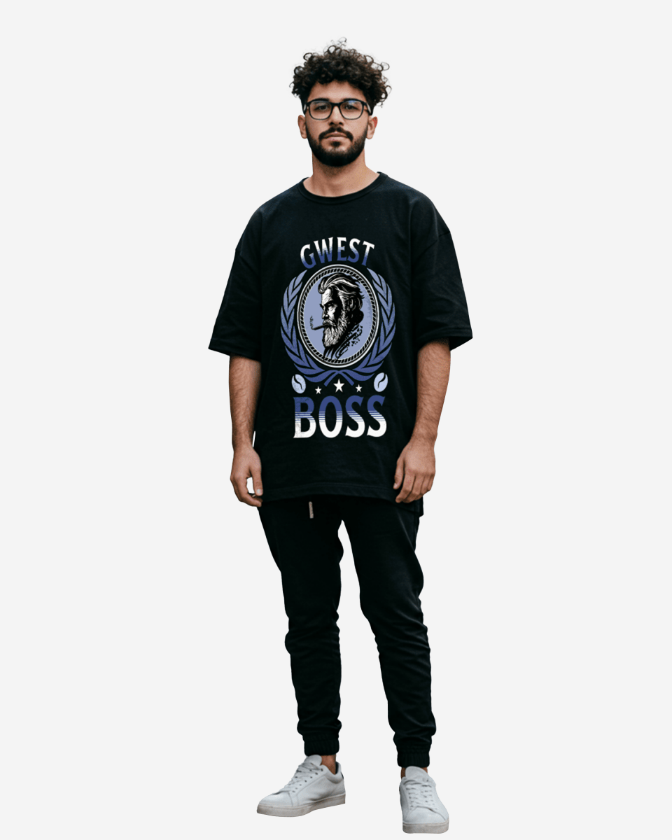 G West Boss Nature Oversized Men's T-Shirt - G West