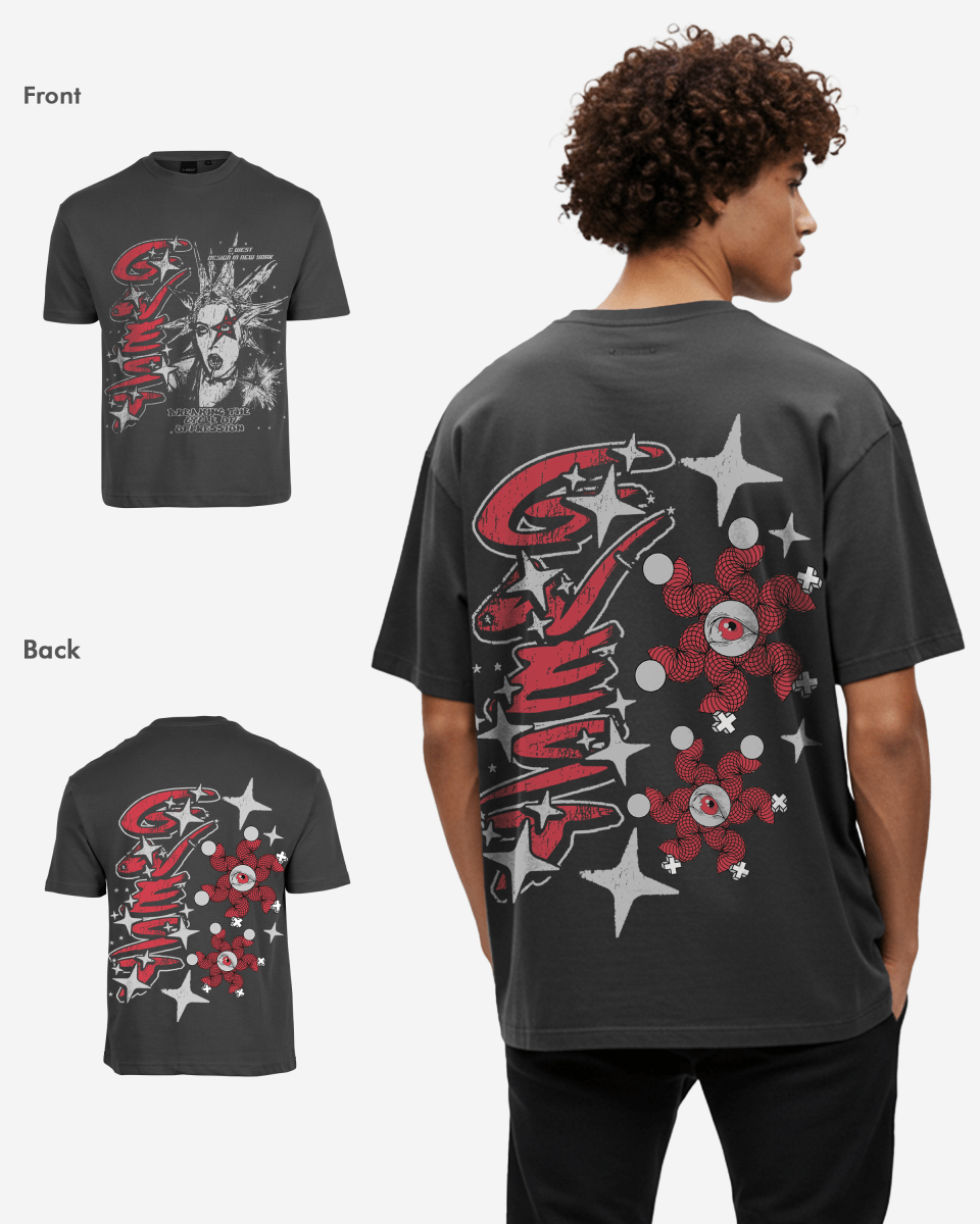 G West Breaking the Cycle Oversized Tee - G West