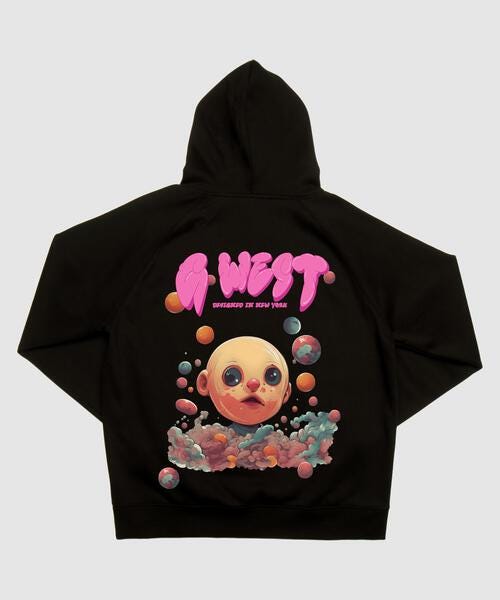 G West Bubble Gum Hoodie Mens Style : Gwhlhd9008 - 4 Colors - G West