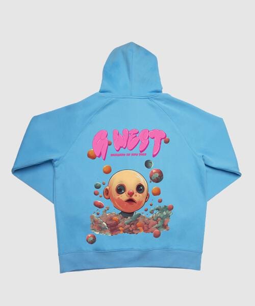G West Bubble Gum Hoodie Mens Style : Gwhlhd9008 - 4 Colors - G West