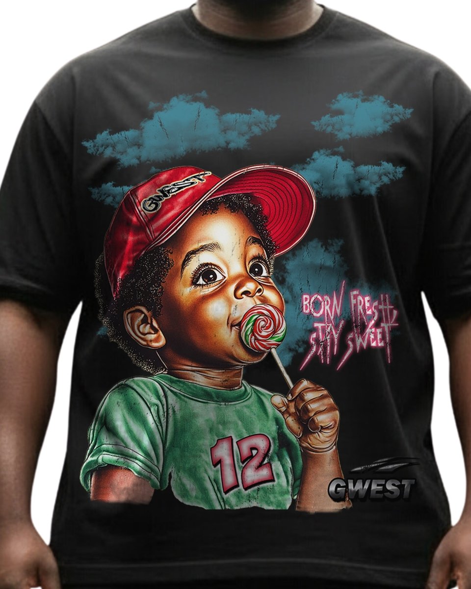 G West Candy Kid Men's Big And Tall T-Shirt - G West