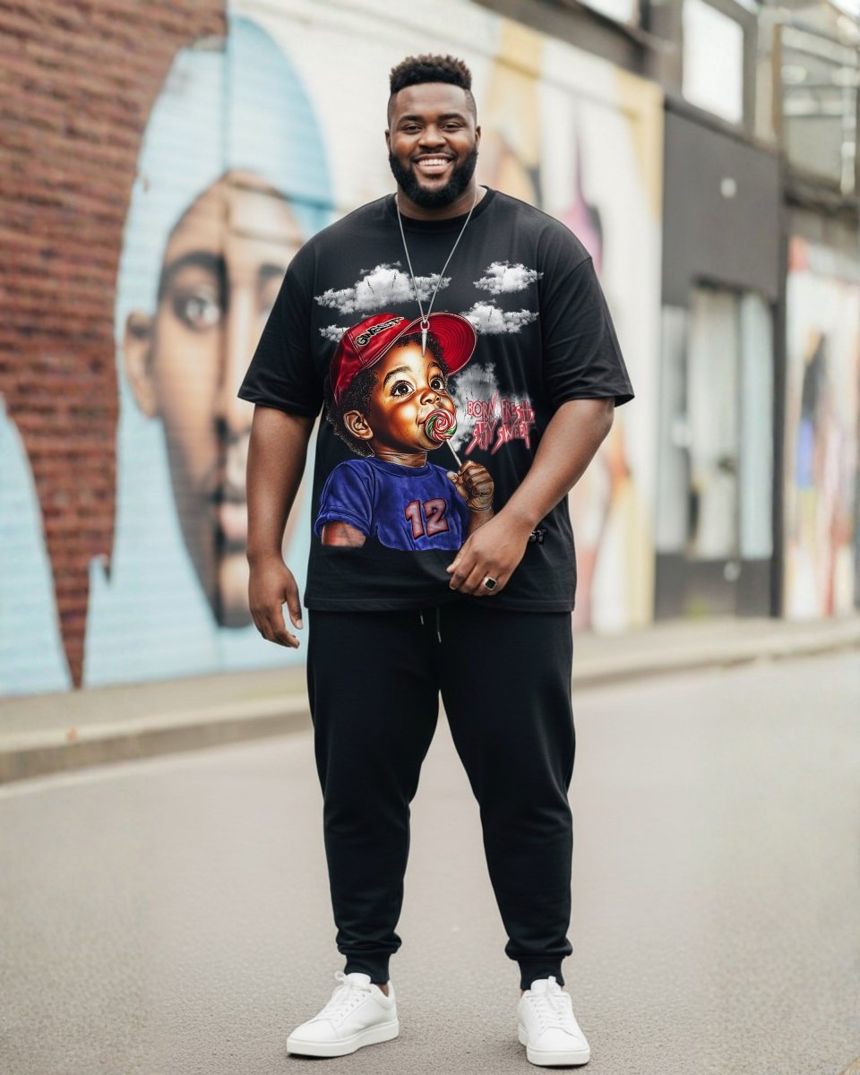 G West Candy Kid Men's Big And Tall T-Shirt - G West