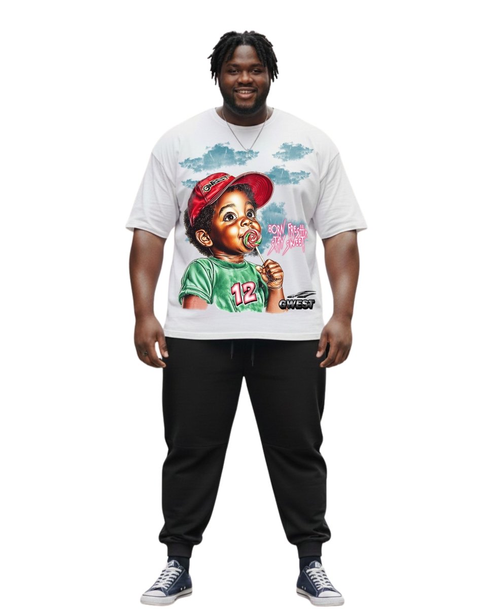 G West Candy Kid Men's Big And Tall T-Shirt - G West