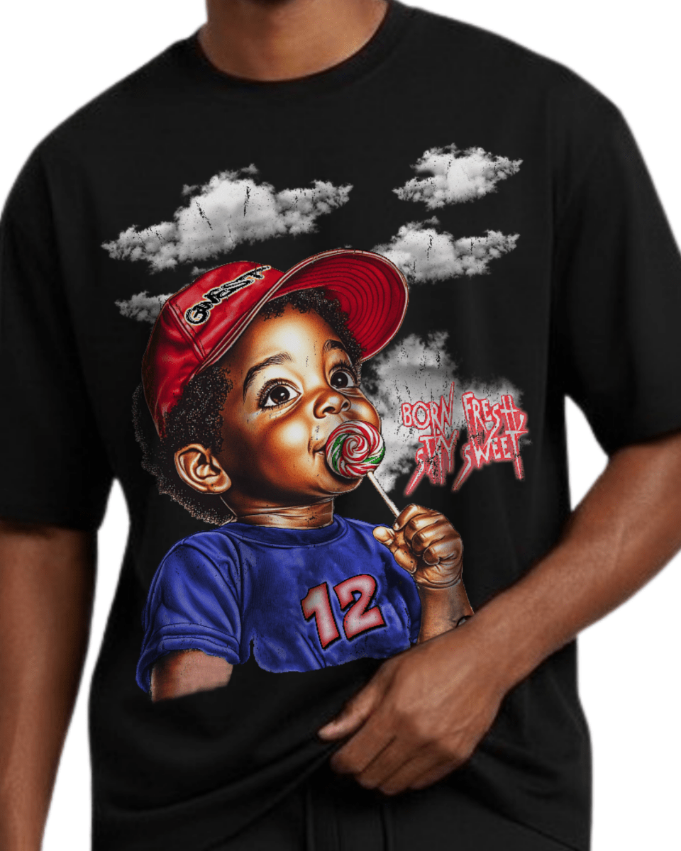 G West Candy Kid Oversized Men's T-Shirt - G West