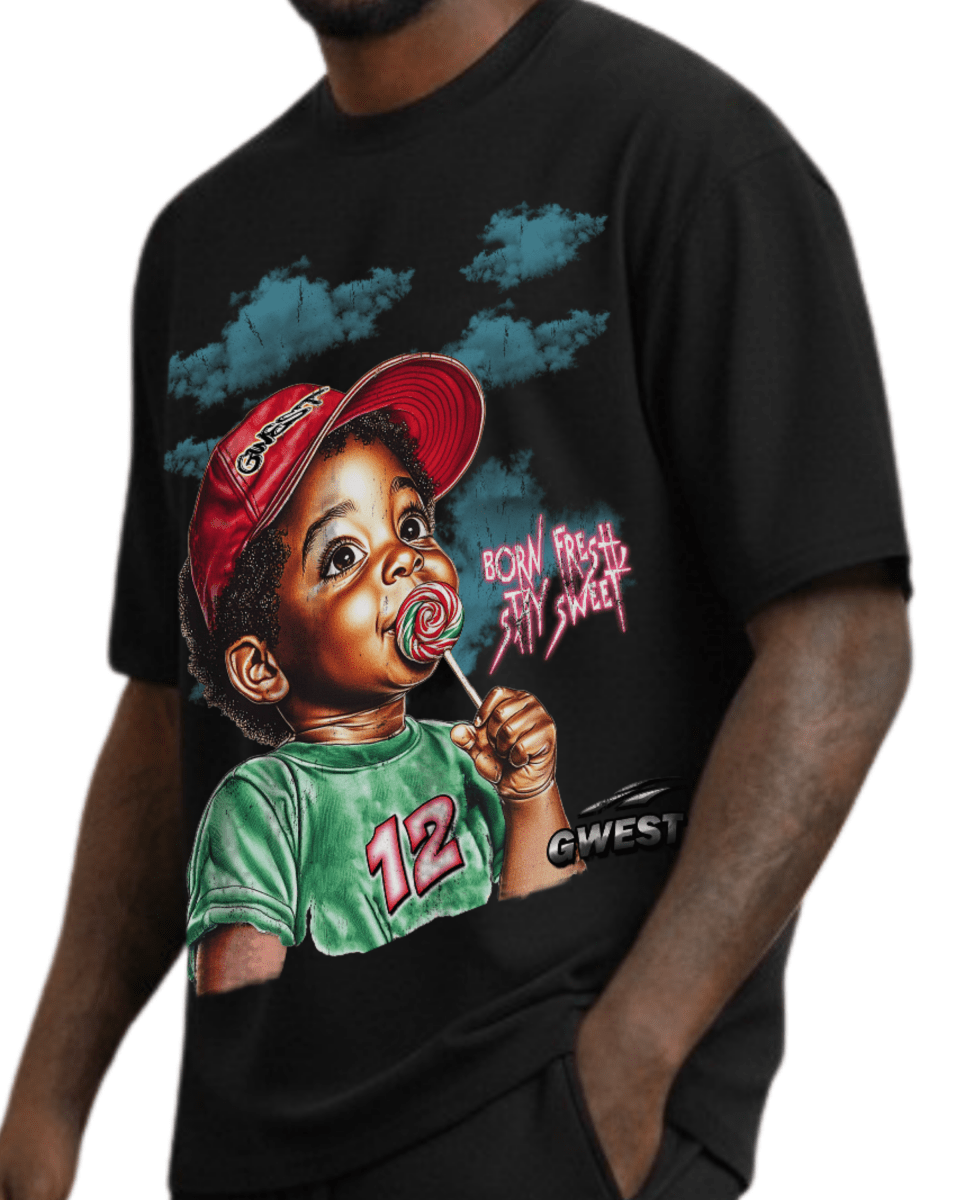G West Candy Kid Oversized Men's T-Shirt - G West