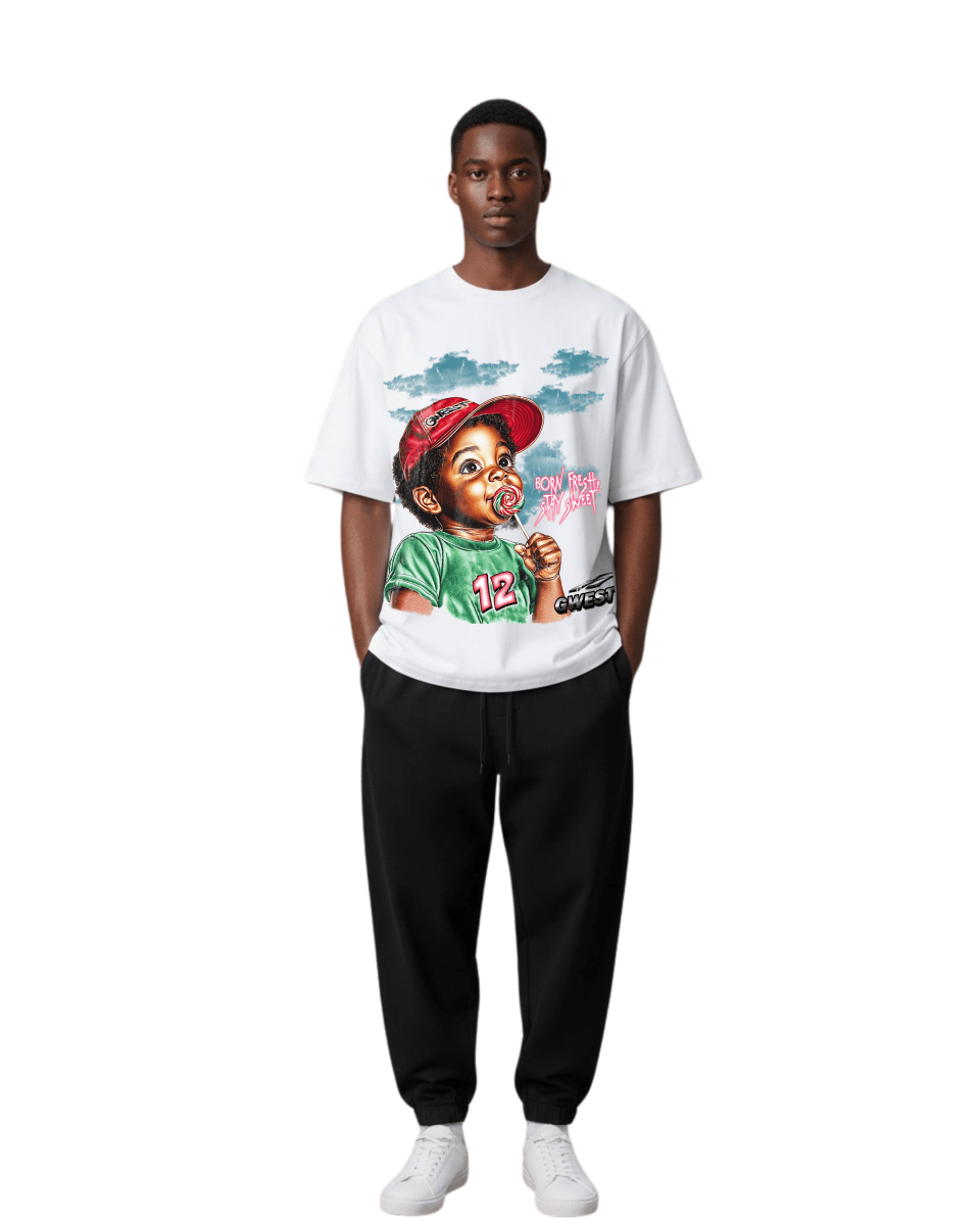 G West Candy Kid Oversized Men's T-Shirt - G West