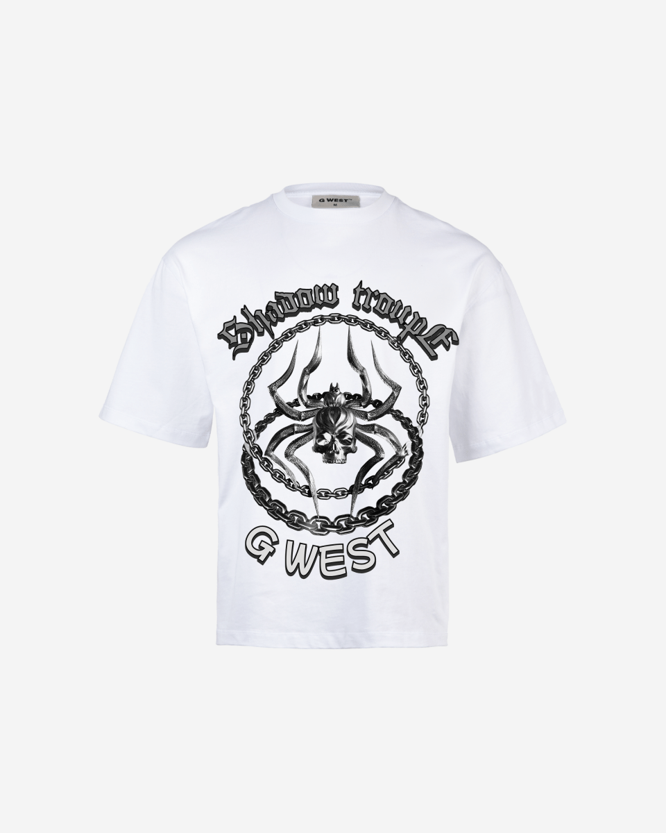 G - WEST CHAINED TO THE STING OVERSIZED TEE GWROJMT76 - G West