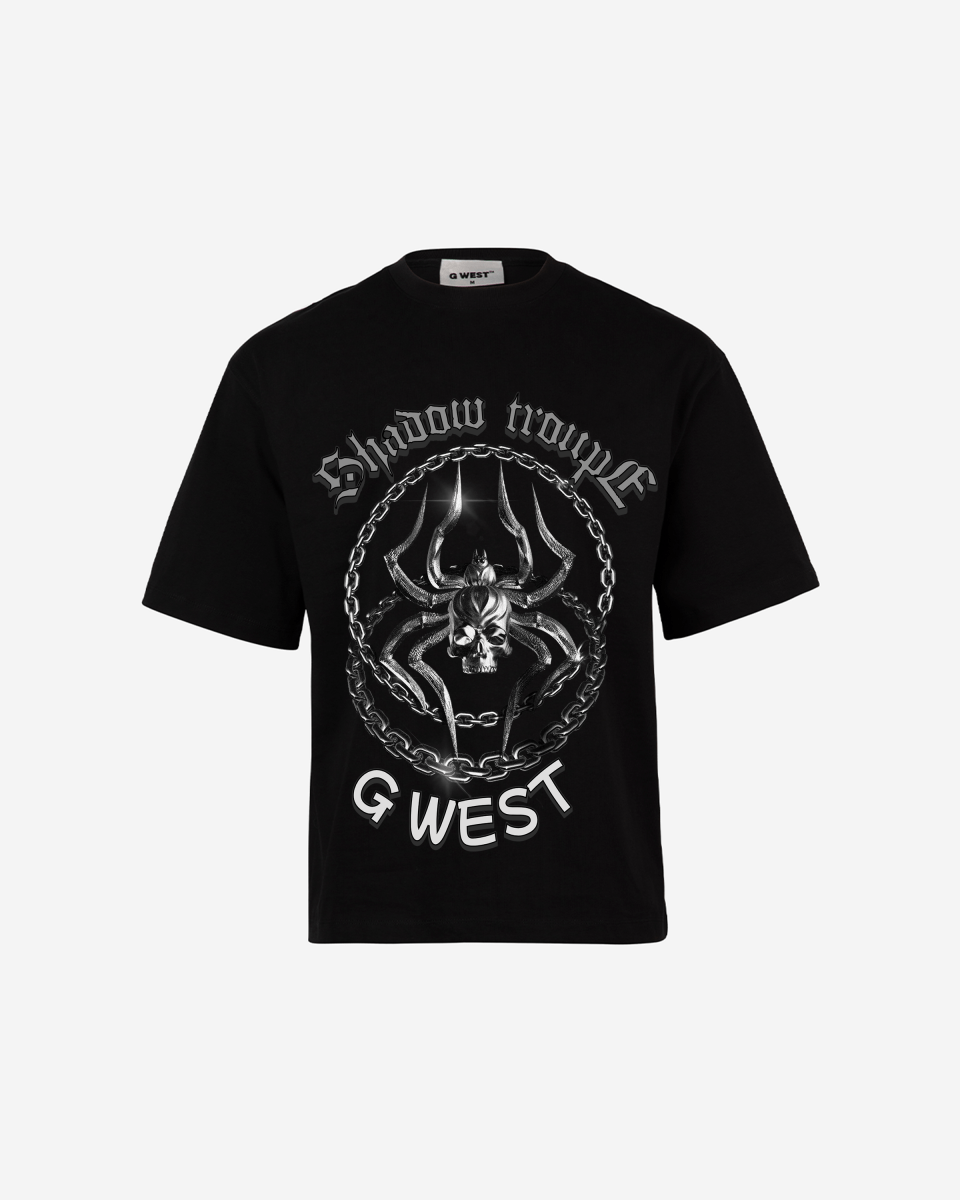 G - WEST CHAINED TO THE STING OVERSIZED TEE GWROJMT76 - G West