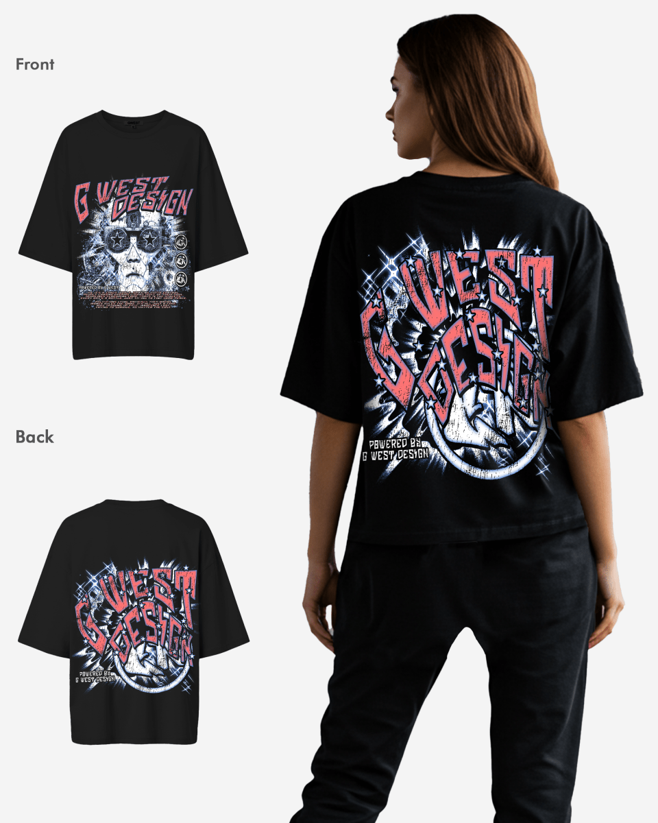 G West Chasing Dreams Premium Oversized Tee - WOMEN - G West