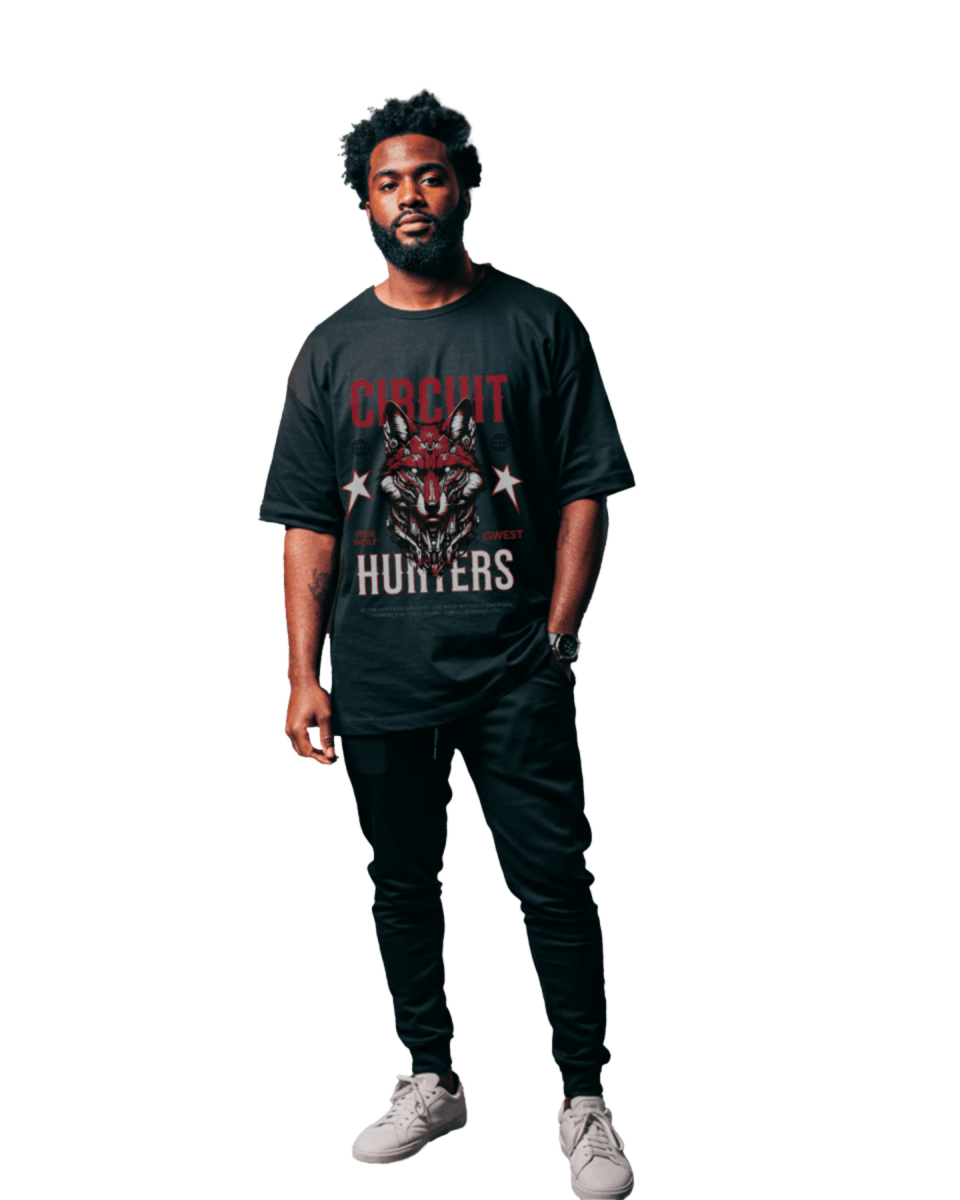 G West Circuit Hunter Oversized Men's T-Shirt - G West