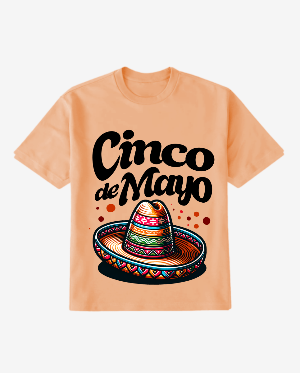 G West Classic Sombrero Cinco de Mayo T-Shirt - G West