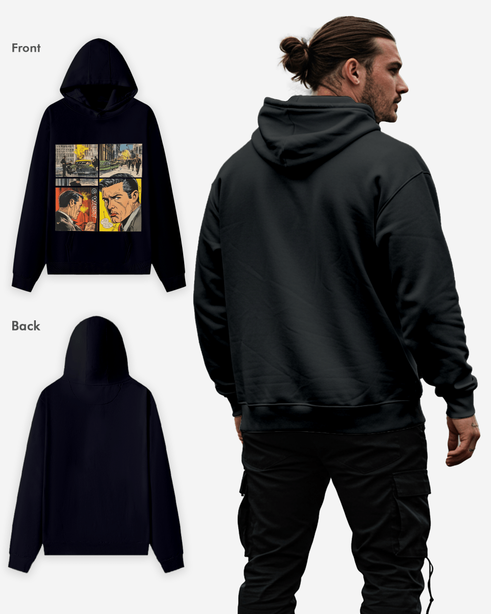 G WEST COMIC HOODIE Big and Tall - G West