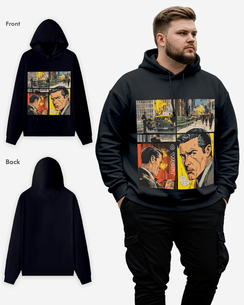 G WEST COMIC HOODIE Big and Tall - G West