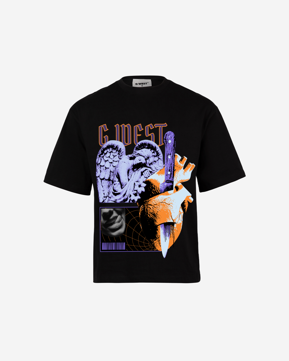 G WEST Cut to the core oversized tee GWROJMT36 - G West