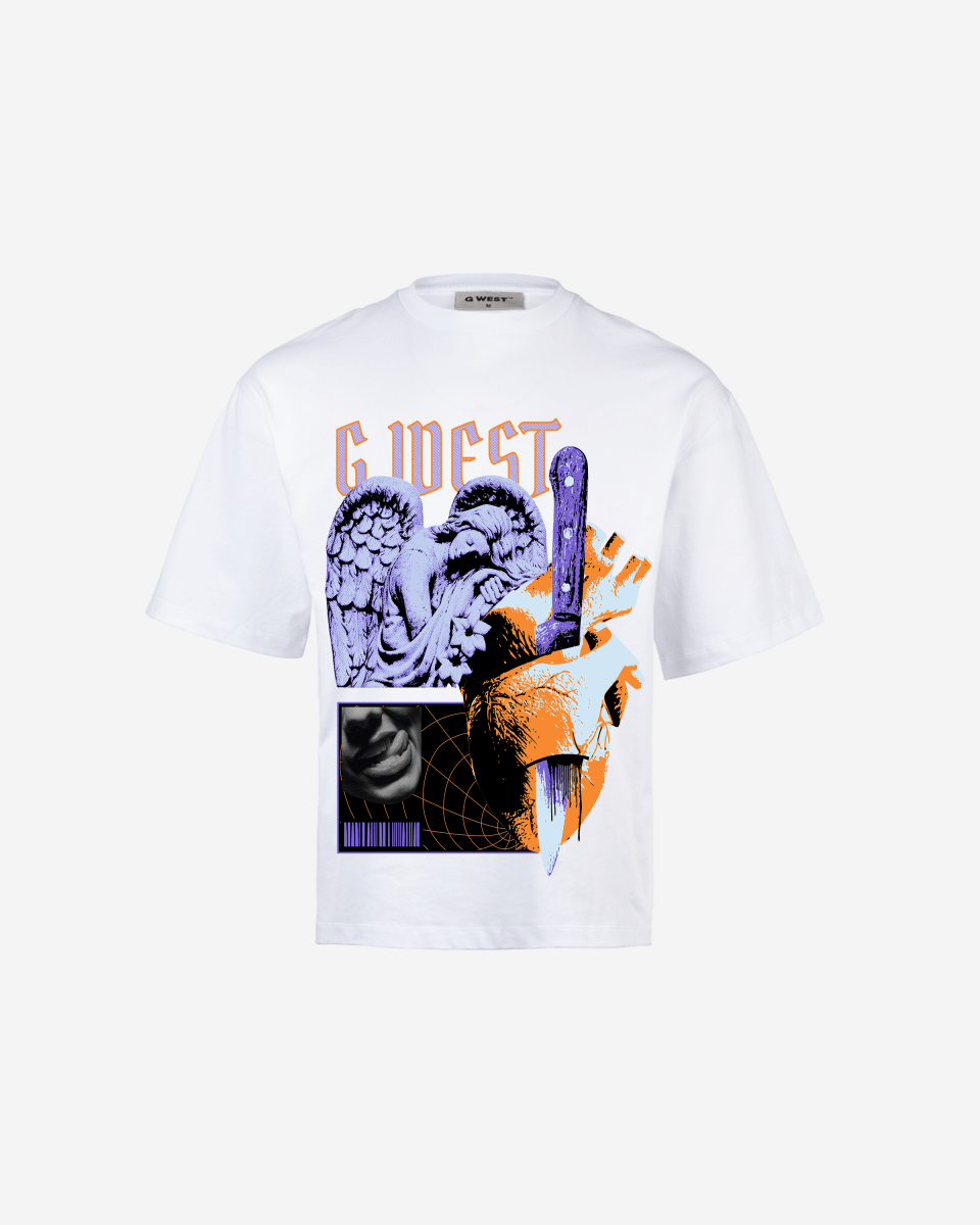 G WEST Cut to the core oversized tee GWROJMT36 - G West