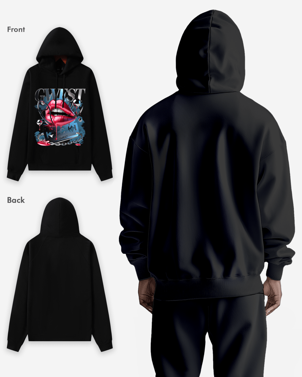 G West Cutting Edge Oversized Hoodie - G West