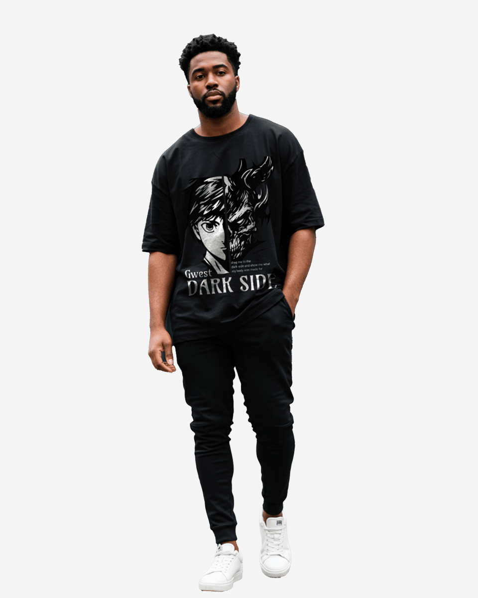 G West Dark Side Oversized Men's T-Shirt - G West