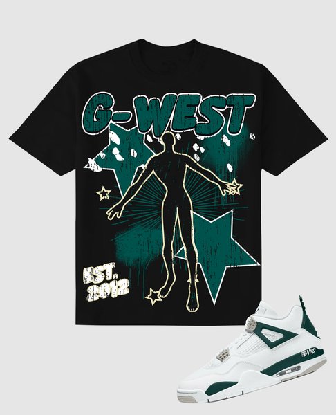 Go West Tee in Black main image 0