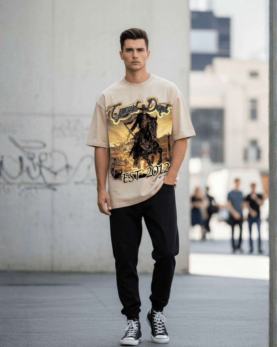 G West Deadwood Drifter Oversized Men's T-Shirt - G West