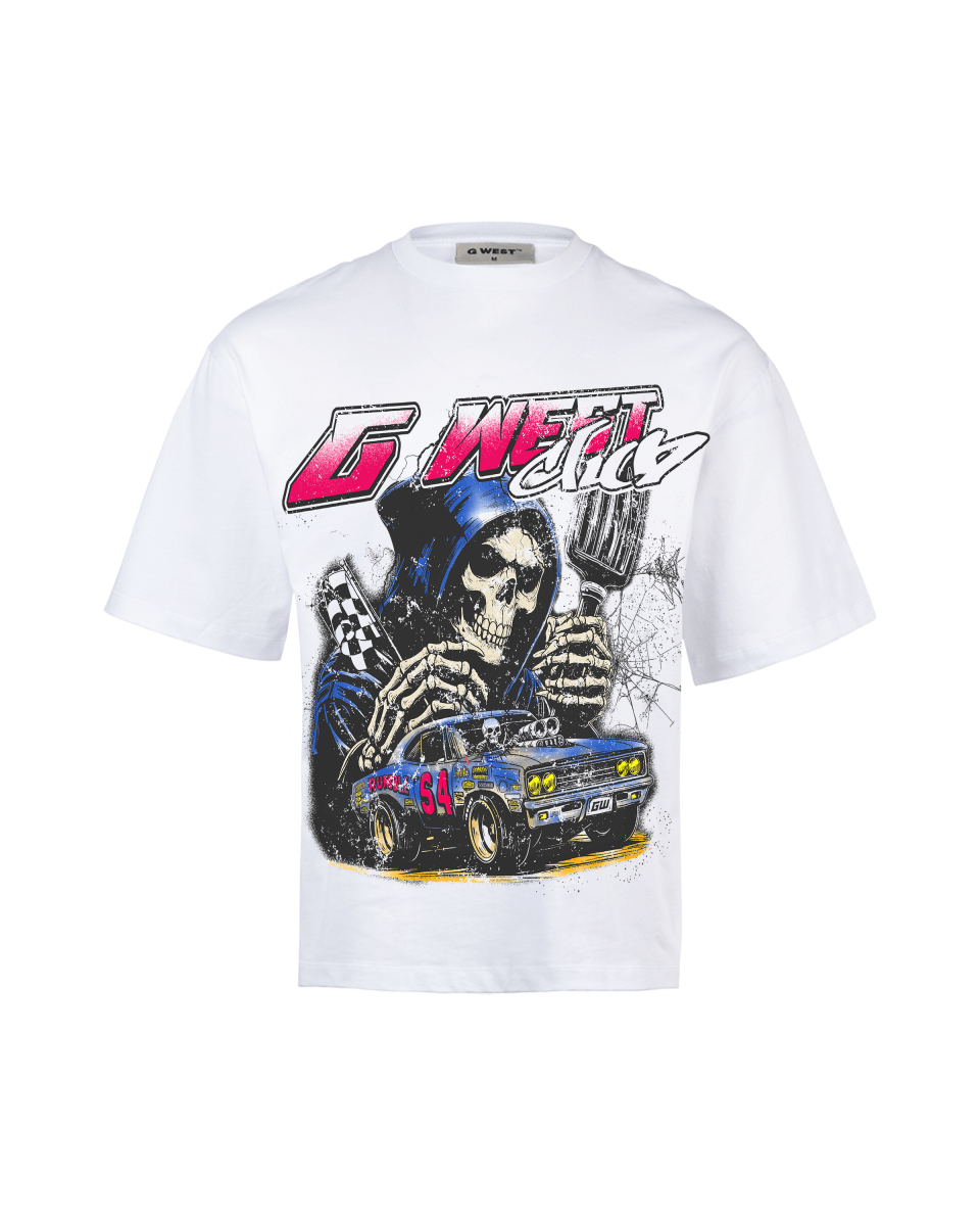 G West Death Drift Big And Tall Oversized T-Shirt - G West