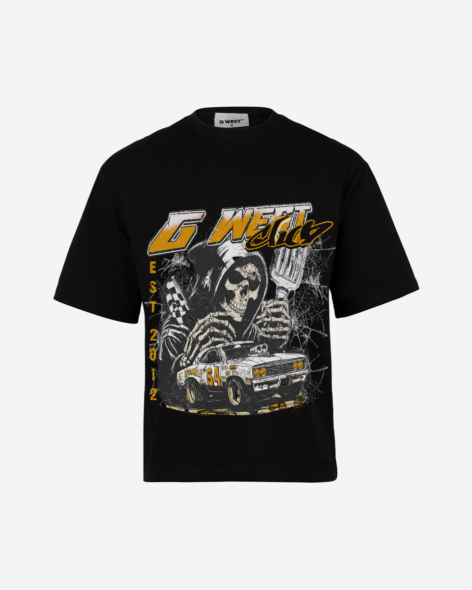 G West Death Drift Men's Oversized T-Shirt - G West