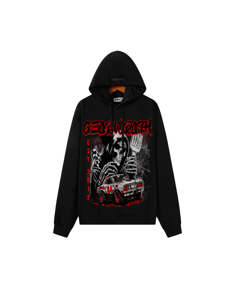 G West Death Drift Oversized Men's Hoodie - G West