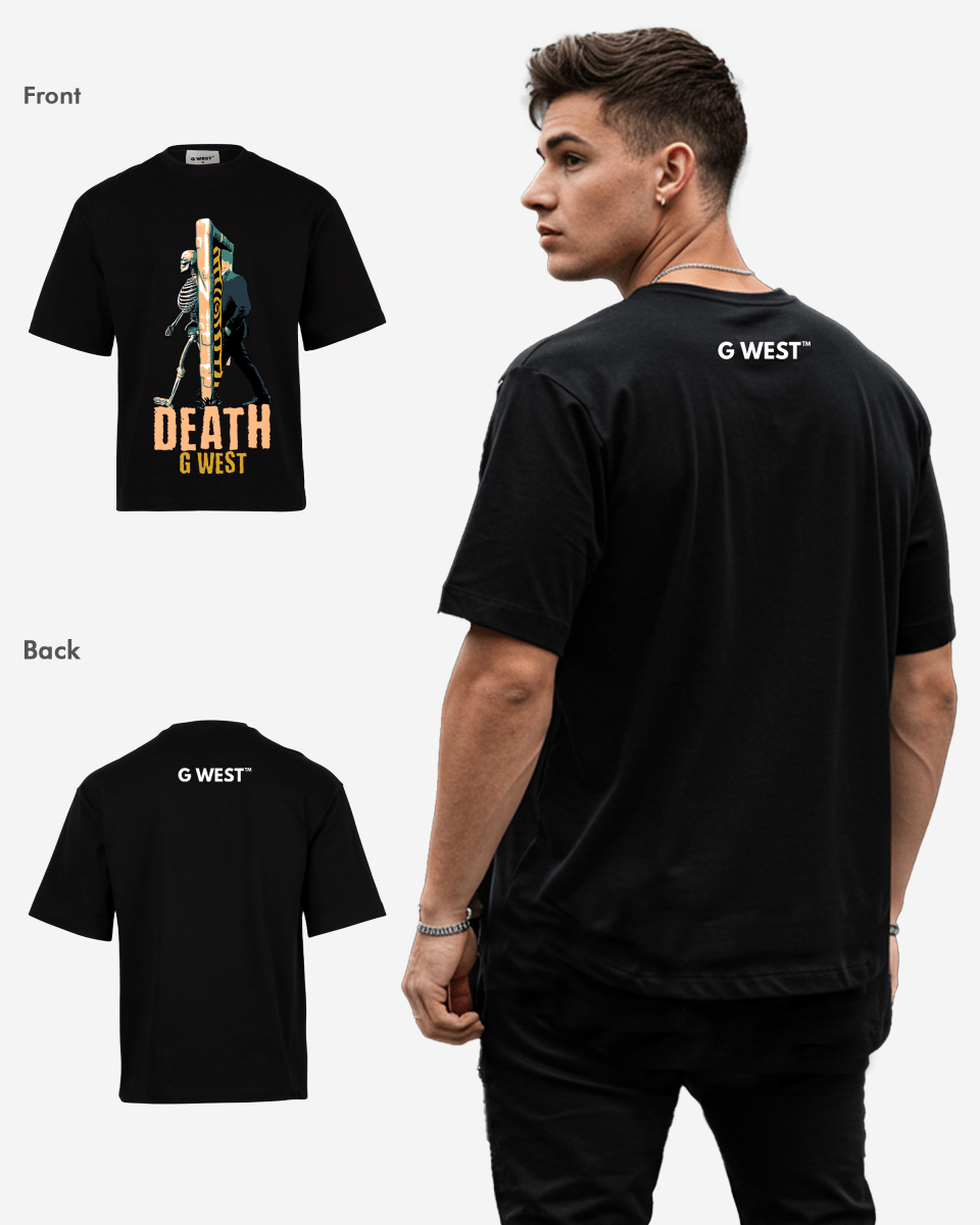 G - WEST DEATH OVERSIZED TEE GWROJMT53 - G West