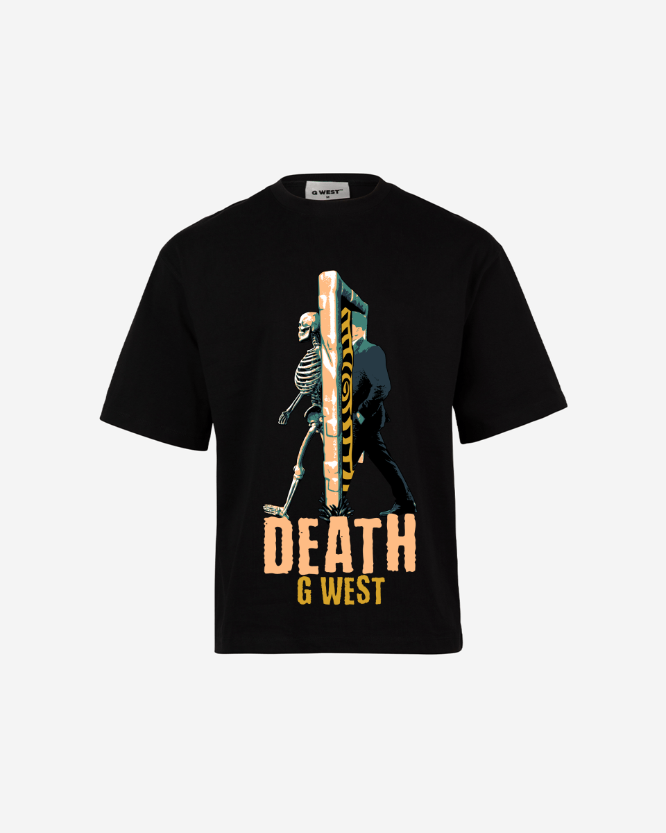 G - WEST DEATH OVERSIZED TEE GWROJMT53 - G West