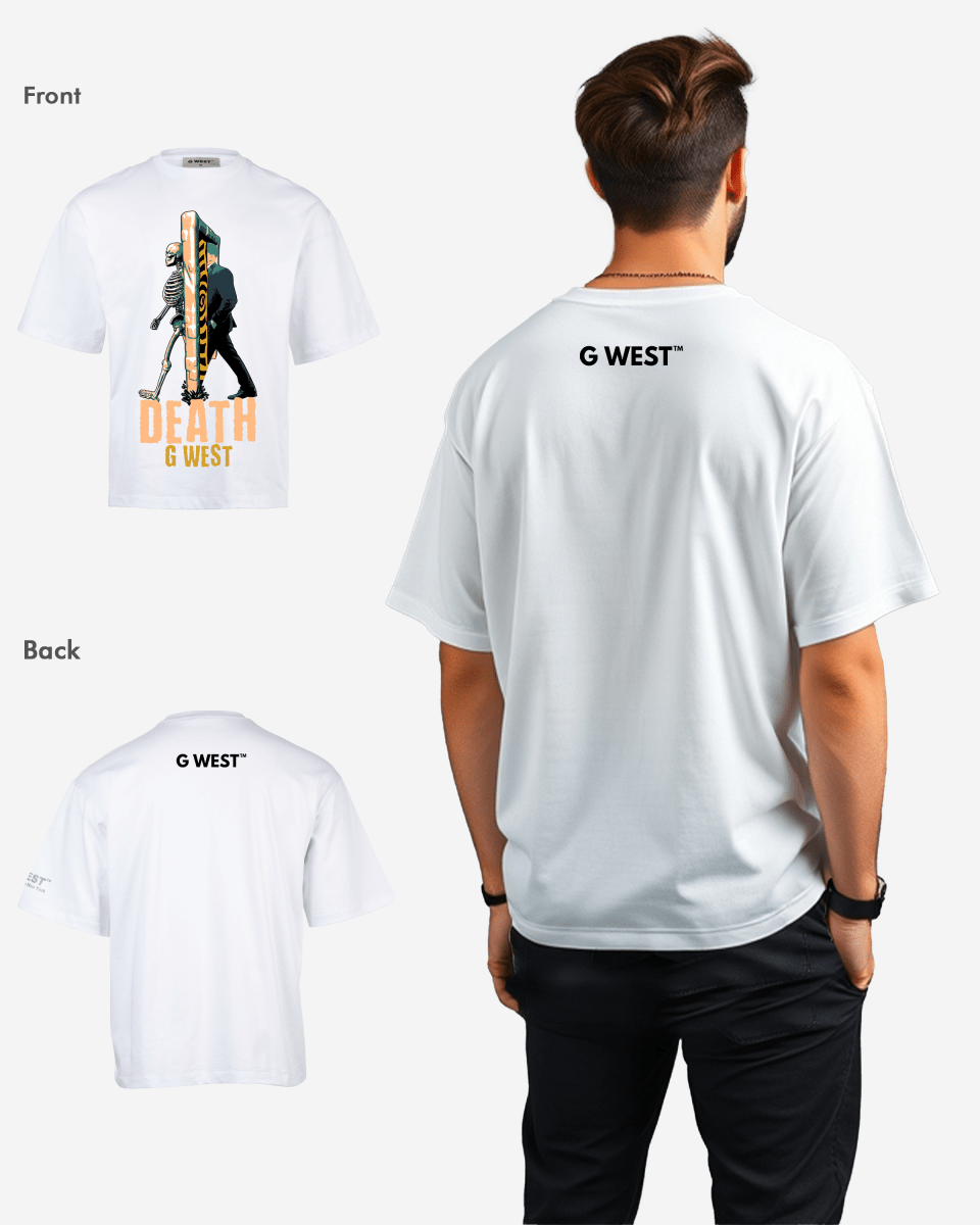 G - WEST DEATH OVERSIZED TEE GWROJMT53 - G West