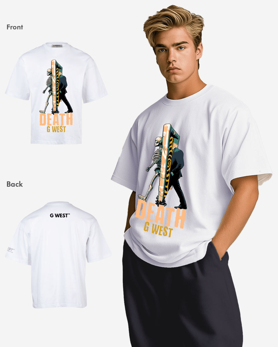 G - WEST DEATH OVERSIZED TEE GWROJMT53 - G West