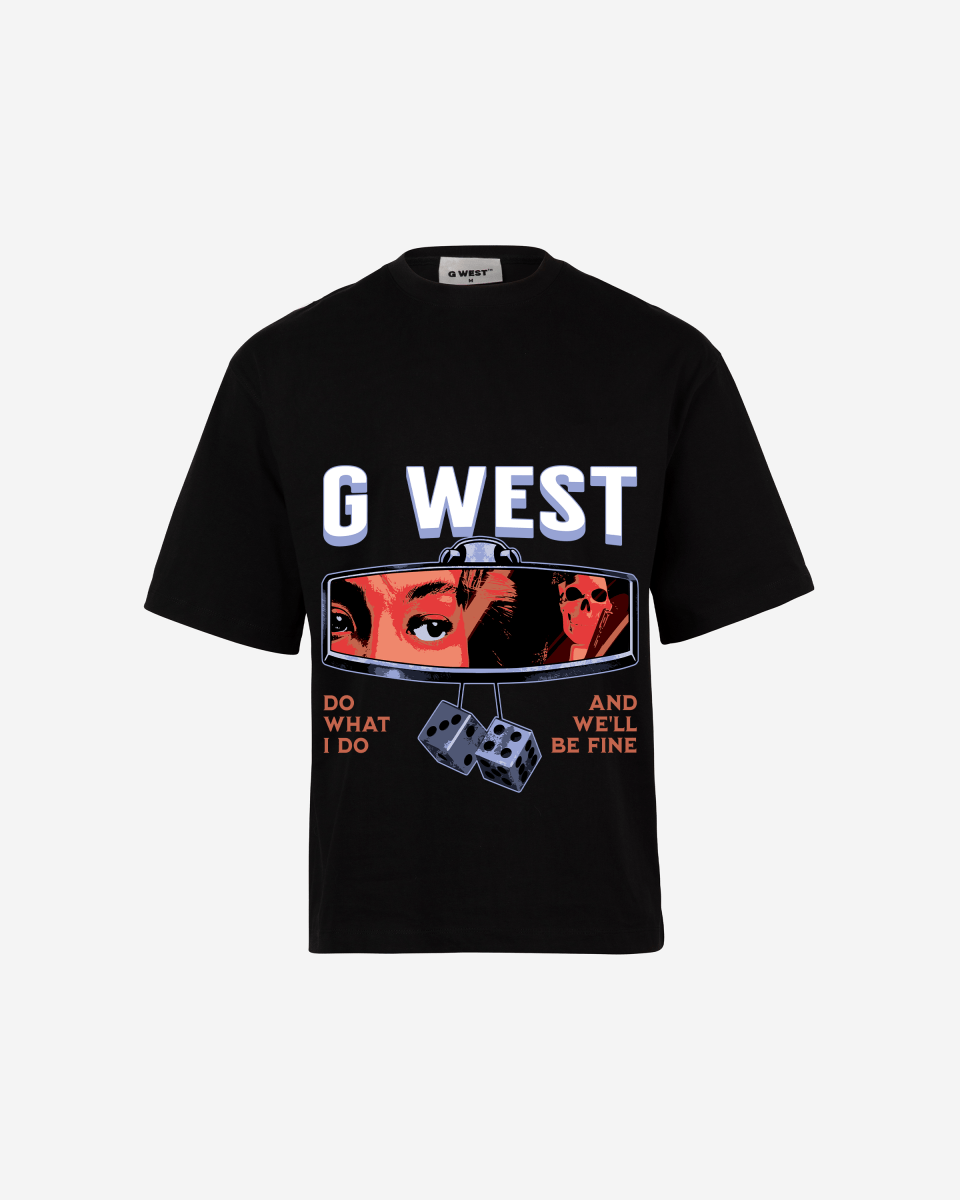 G - WEST DO WHAT I DO OVERSIZED TEE GWROJMT58 - G West