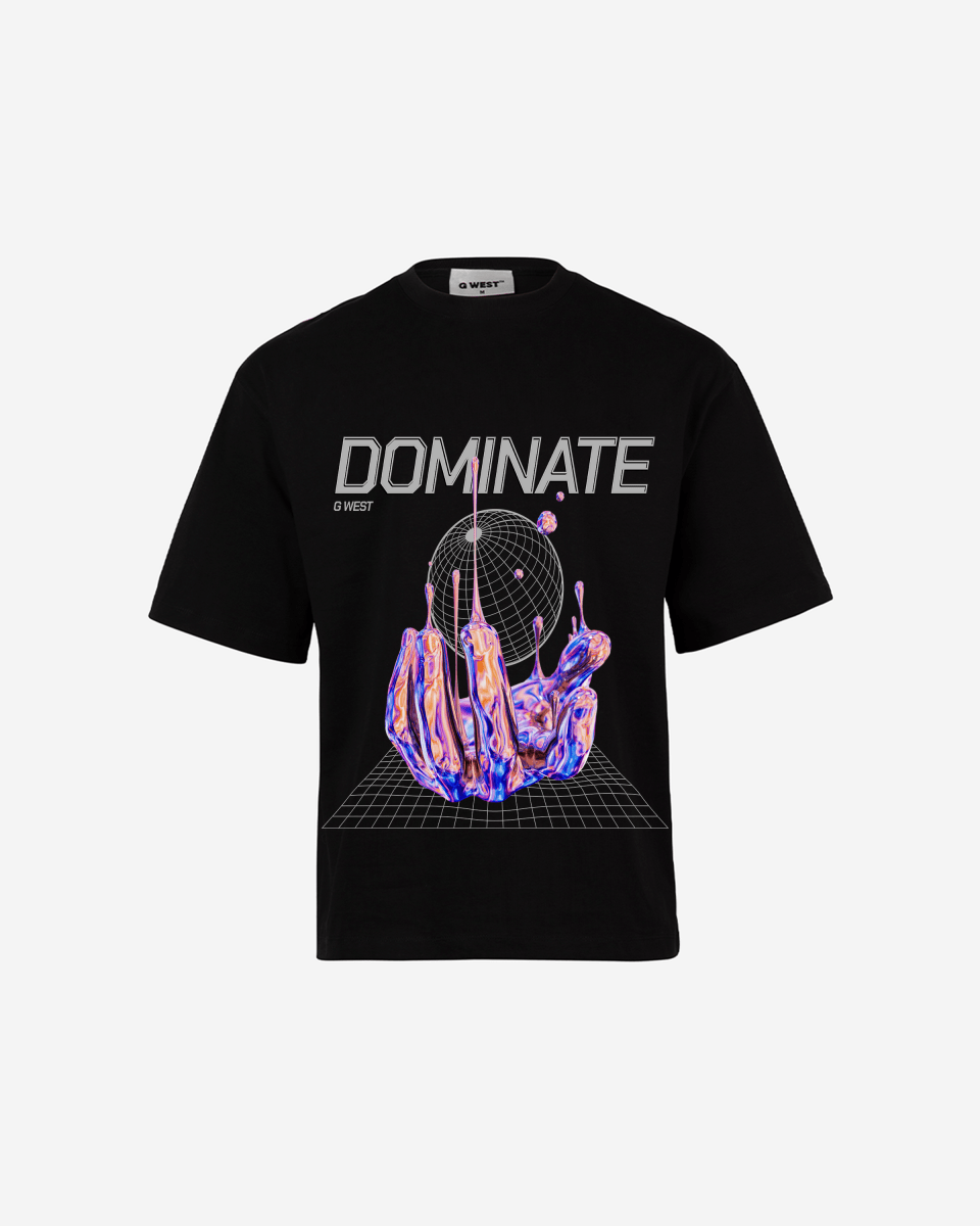 G - WEST DOMINATE OVERSIZED TEE GWROJMT197 - G West