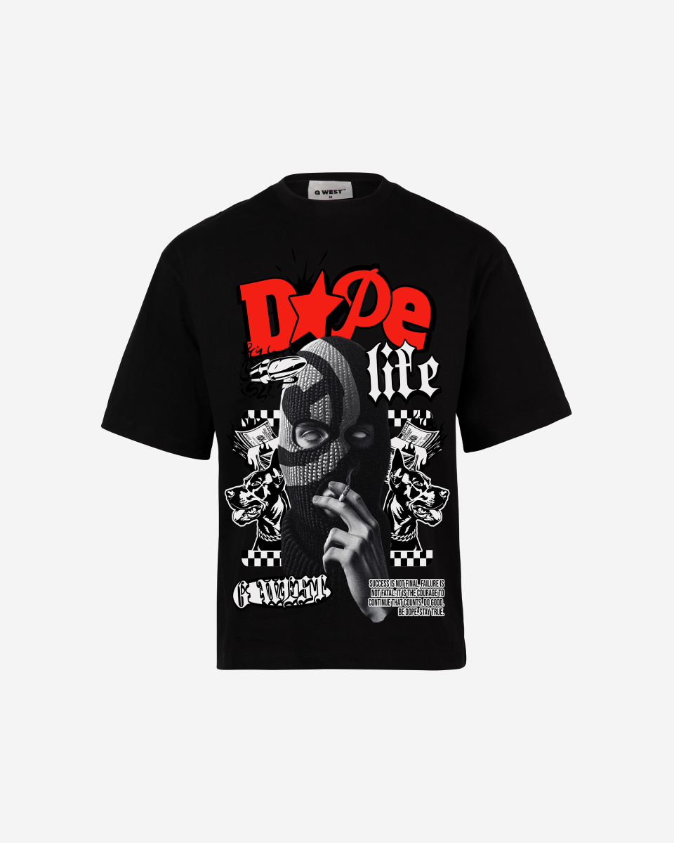 G - WEST DOPE LIFE OVERSIZED TEE GWROJMT92 - G West