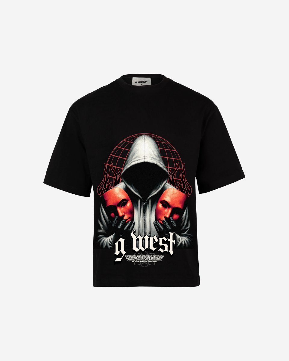 G - WEST DOUBLE FACED OVERSIZED TEE GWROJMT141 - G West