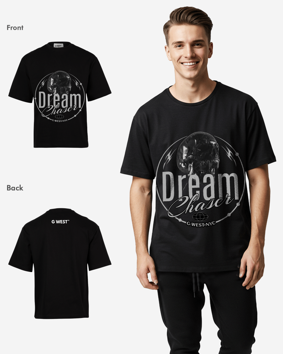 G - WEST DREAM CHASER OVERSIZED TEE GWROJMT131 - G West