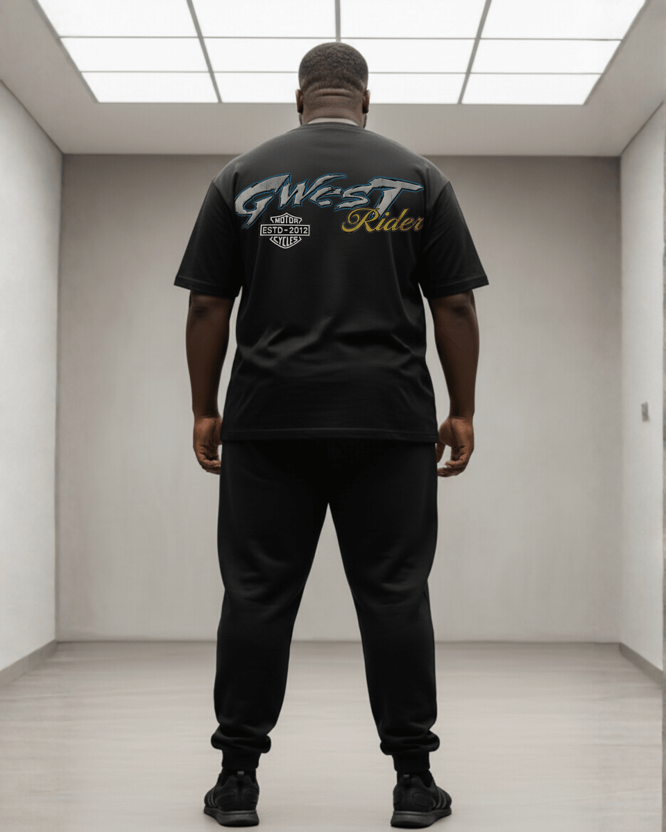 G West Eagle Fury Riders Men's Big And Tall T-Shirt - G West