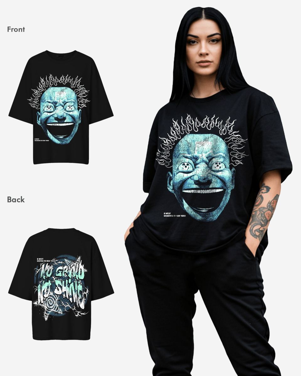 G West Electrical Einstein Oversized Tee - WOMEN - G West