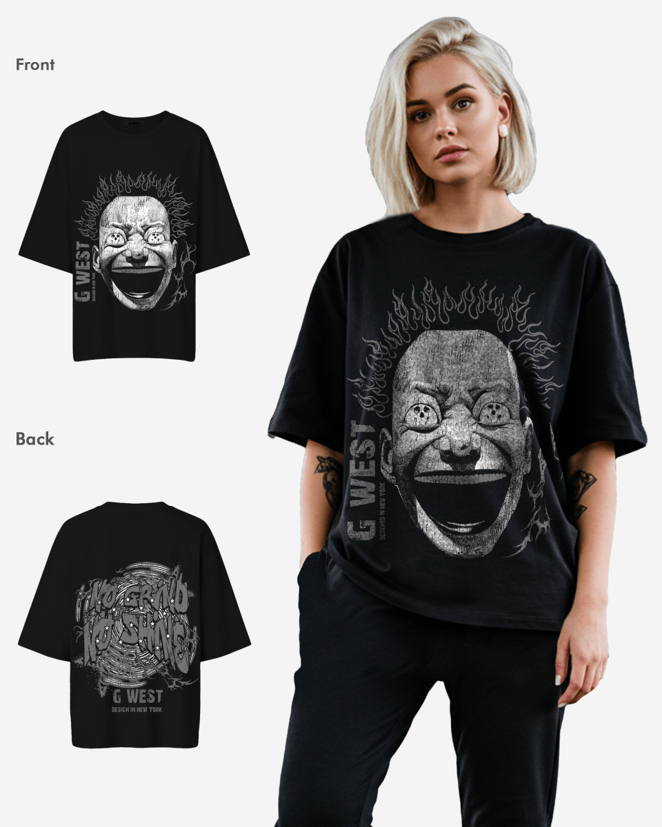 G West Electrical Einstein Oversized Tee - WOMEN - G West