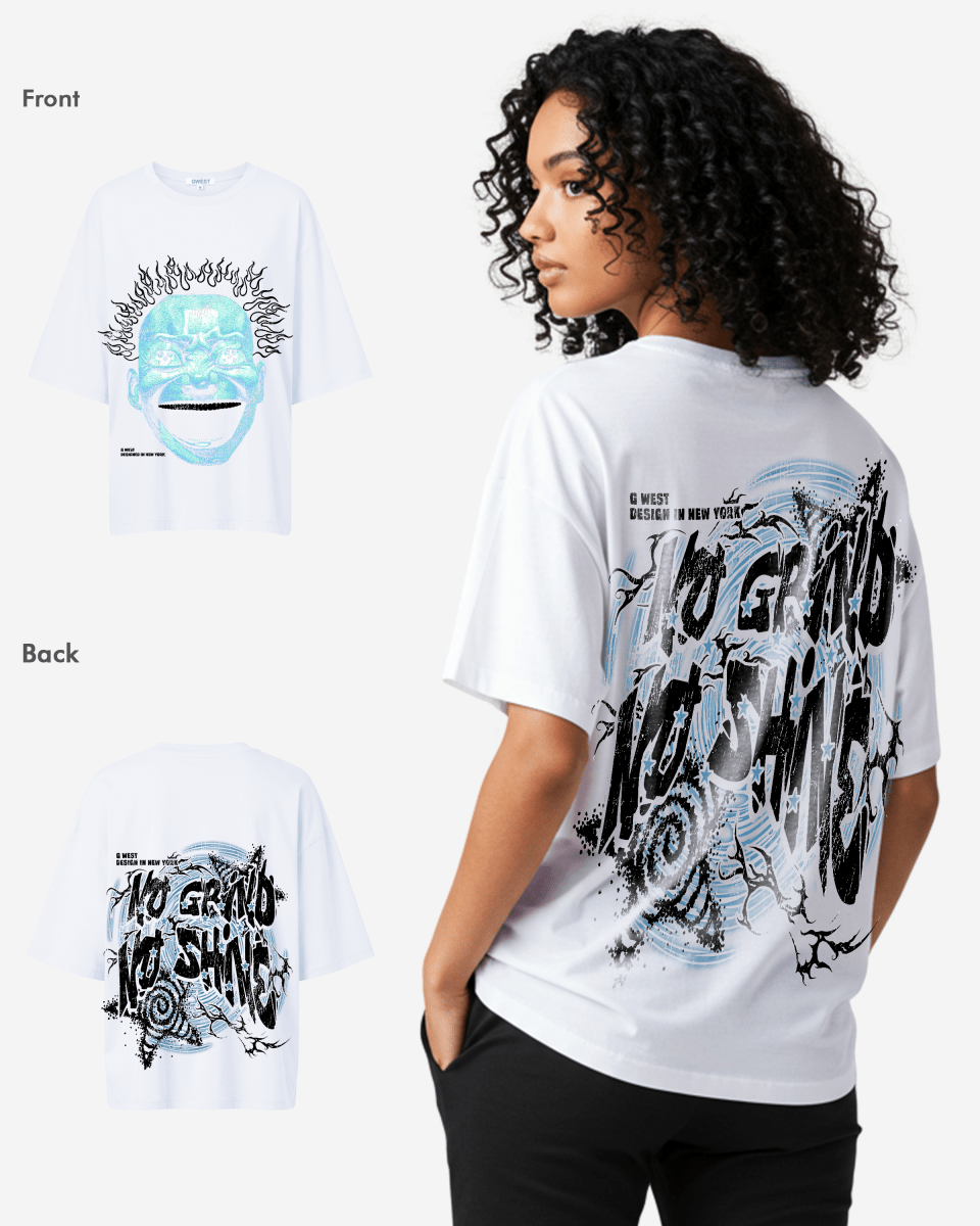 G West Electrical Einstein Oversized Tee - WOMEN - G West