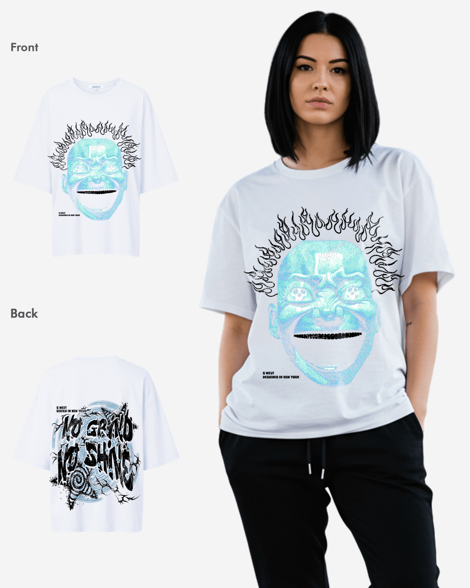 G West Electrical Einstein Oversized Tee - WOMEN - G West